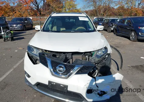 2014 Nissan Rogue Sl из США, поврежденный, VIN 5N1AT2MT7EC827572